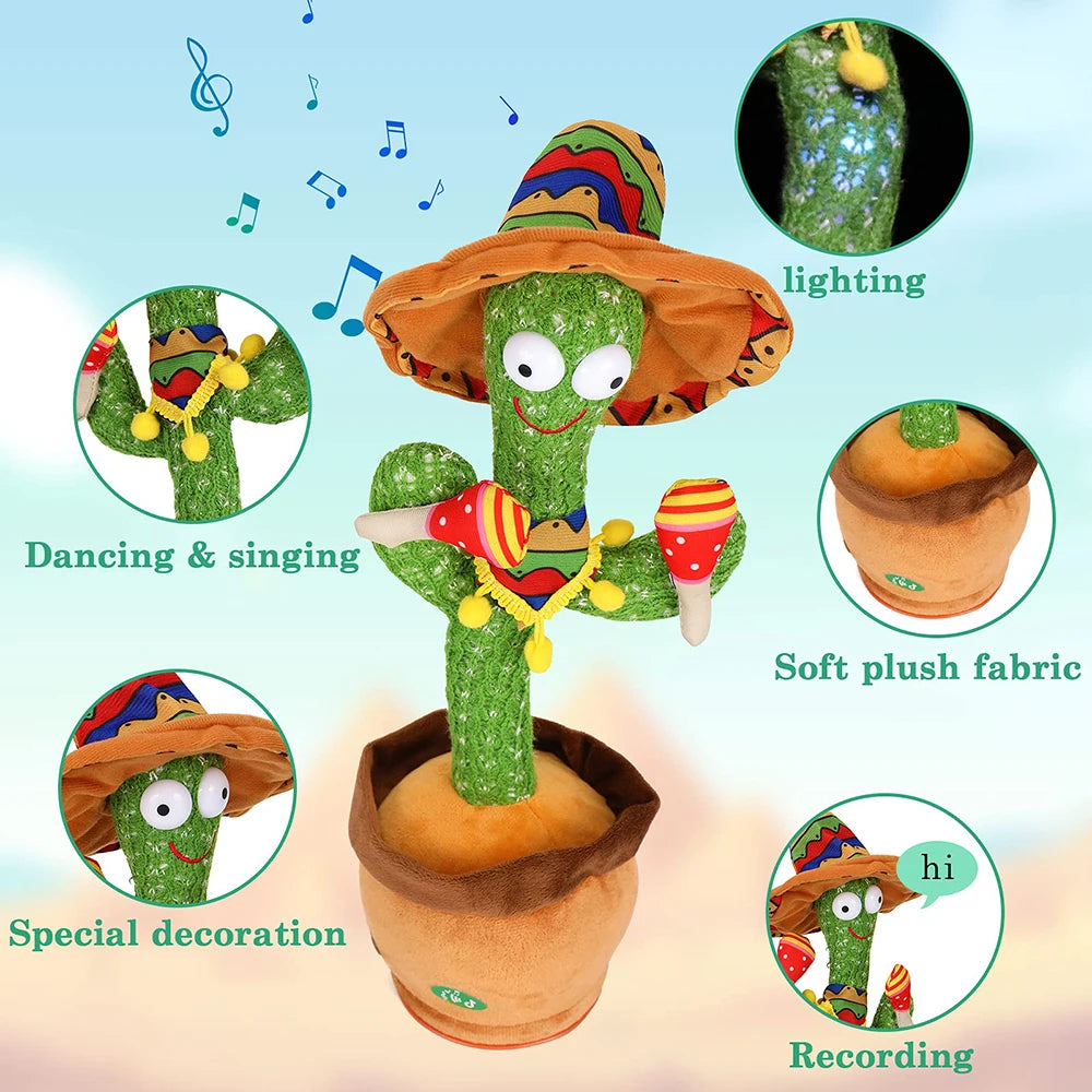 Talking & Dancing Interactive Cactus Toy