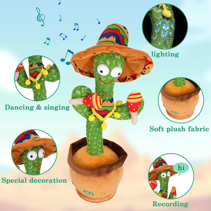 Talking & Dancing Interactive Cactus Toy