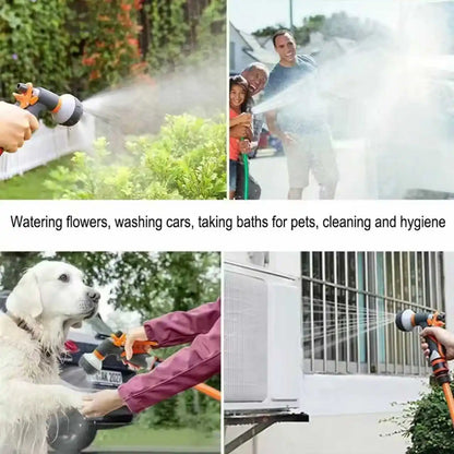 Garden Hose Nozzle Spray Gun – Multifunctional Water Sprayer for Yard, Car Washing & Household Use