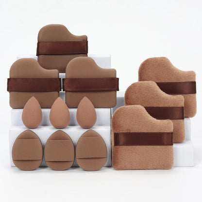 12-Piece All-Purpose Makeup Sponge & Puff Set
