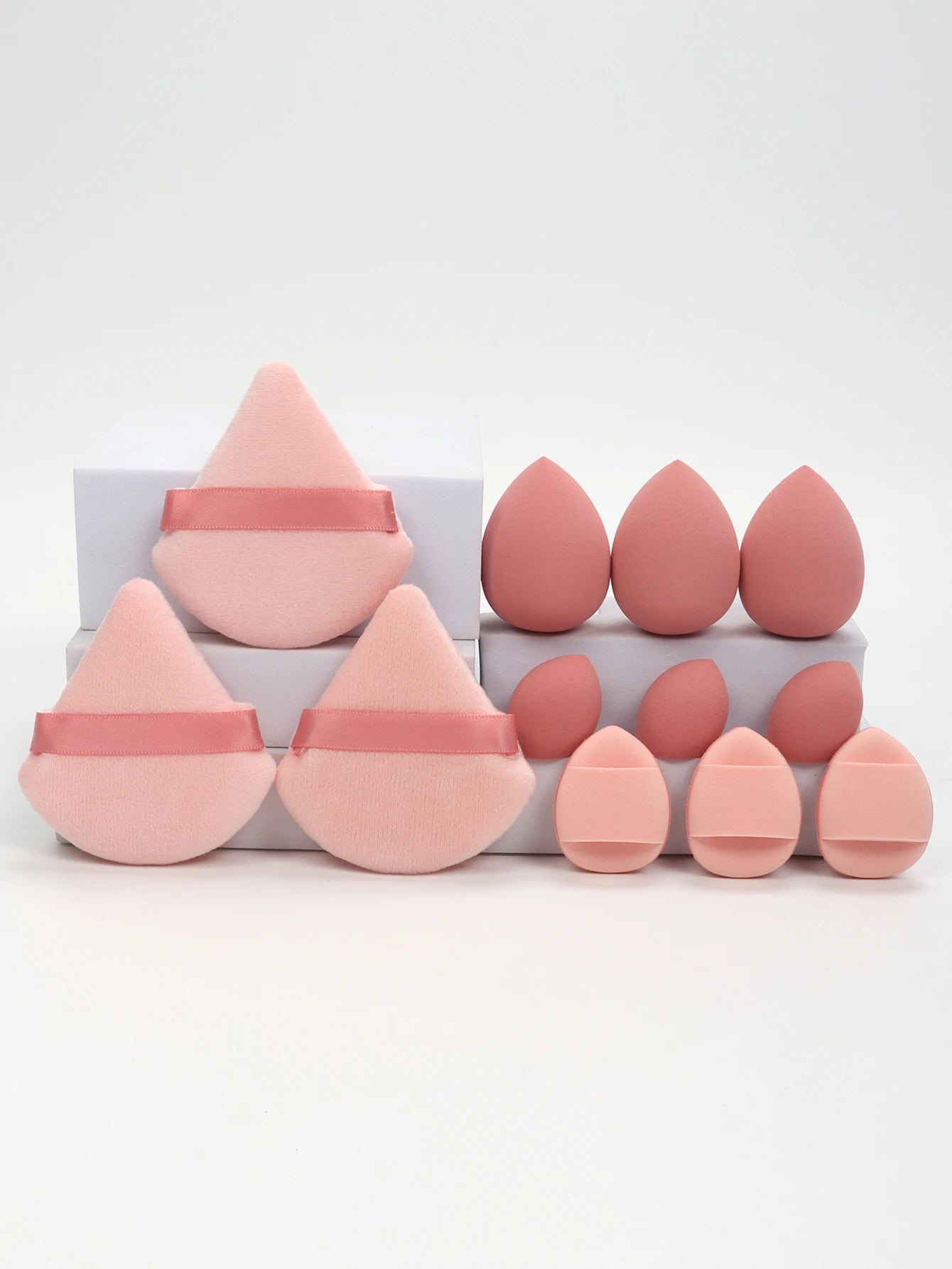 12-Piece All-Purpose Makeup Sponge & Puff Set