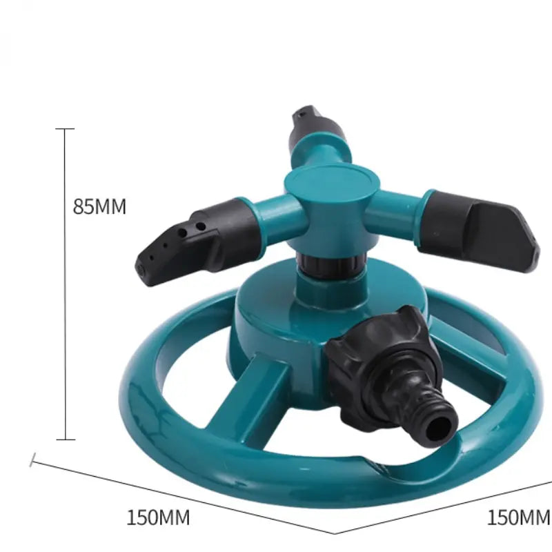 360° Rotating Garden Sprinkler – Automatic Lawn Water Sprayer for Yard Irrigation & Outdoor Watering