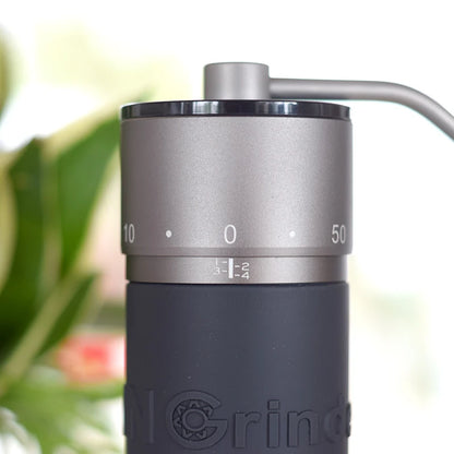 Kingrinder K4/K6 Manual Coffee Grinder – Portable Hand Coffee Mill with 48mm Stainless Steel Titanium Burrs