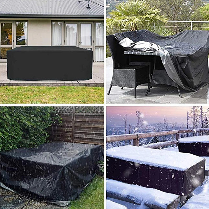 Waterproof Outdoor Furniture Cover – Heavy-Duty Dust, Rain & Snow Protection for Patio Chairs, Sofas & Tables