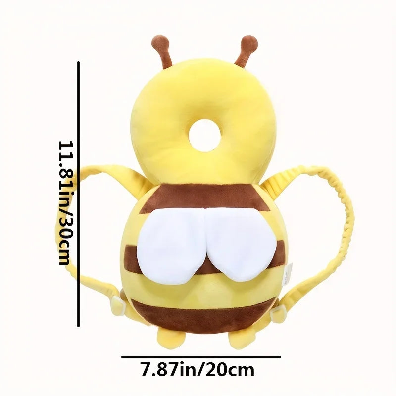 Little Bee Anti-Fall Baby Head Protection Pillow Hat