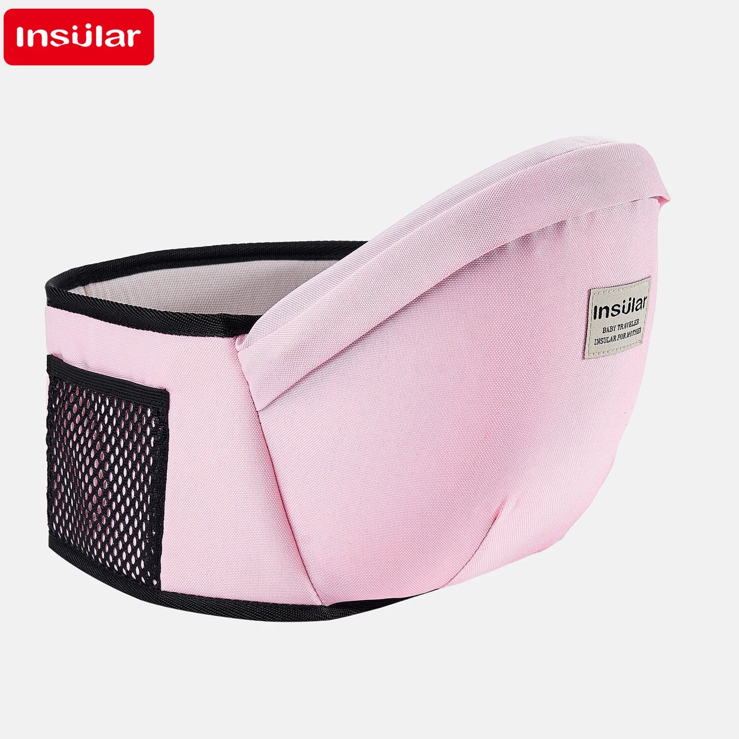 Baby Carrier Waist Stool – Adjustable Infant Hip Seat Sling with Waist Belt, Ergonomic Toddler Backpack for Newborns & Kids