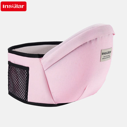 Baby Carrier Waist Stool – Adjustable Infant Hip Seat Sling with Waist Belt, Ergonomic Toddler Backpack for Newborns & Kids