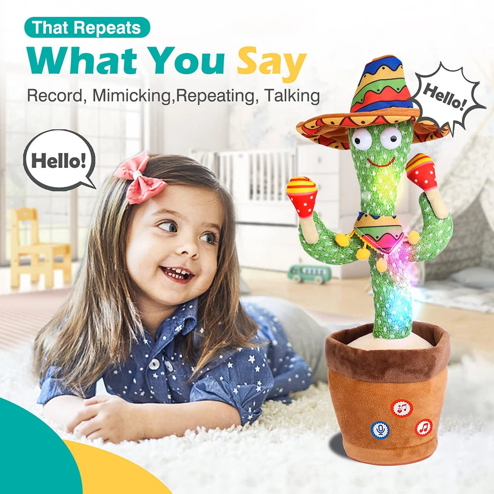 Talking & Dancing Interactive Cactus Toy