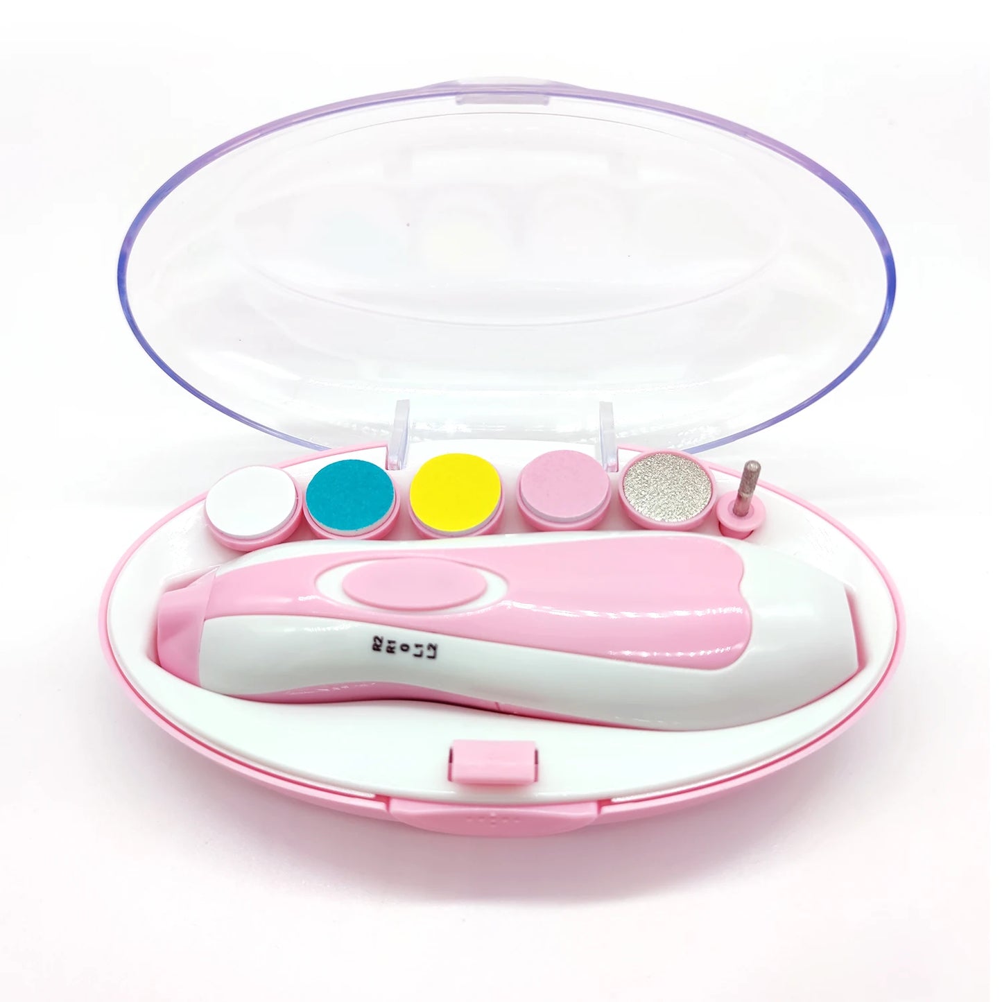 Electric Baby Nail File & Clipper Set – Safe Toddler Nail Care Kit with Scissors for Boys & Girls