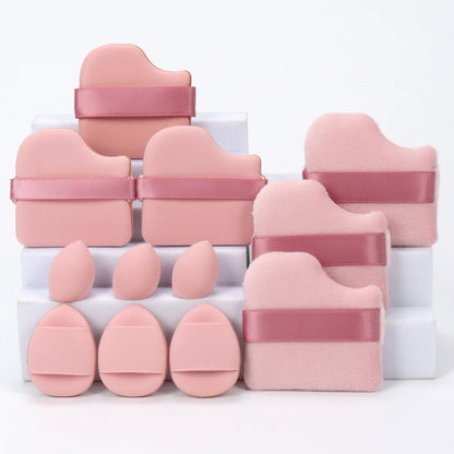 12-Piece All-Purpose Makeup Sponge & Puff Set