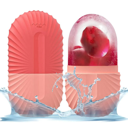 Ice Facial Roller – Skin Cooling Globe for Lifting, Contouring & Soothing Puffy Skin