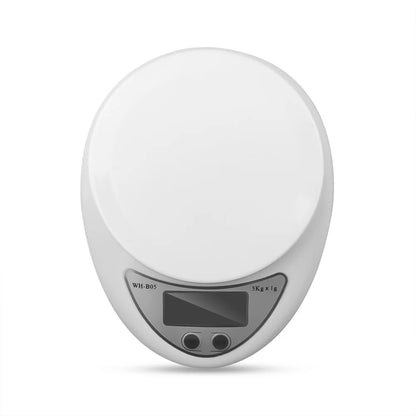 Digital Kitchen Scale 5KG/1G – Portable Electronic Food Scale with LCD Display for Cooking & Baking