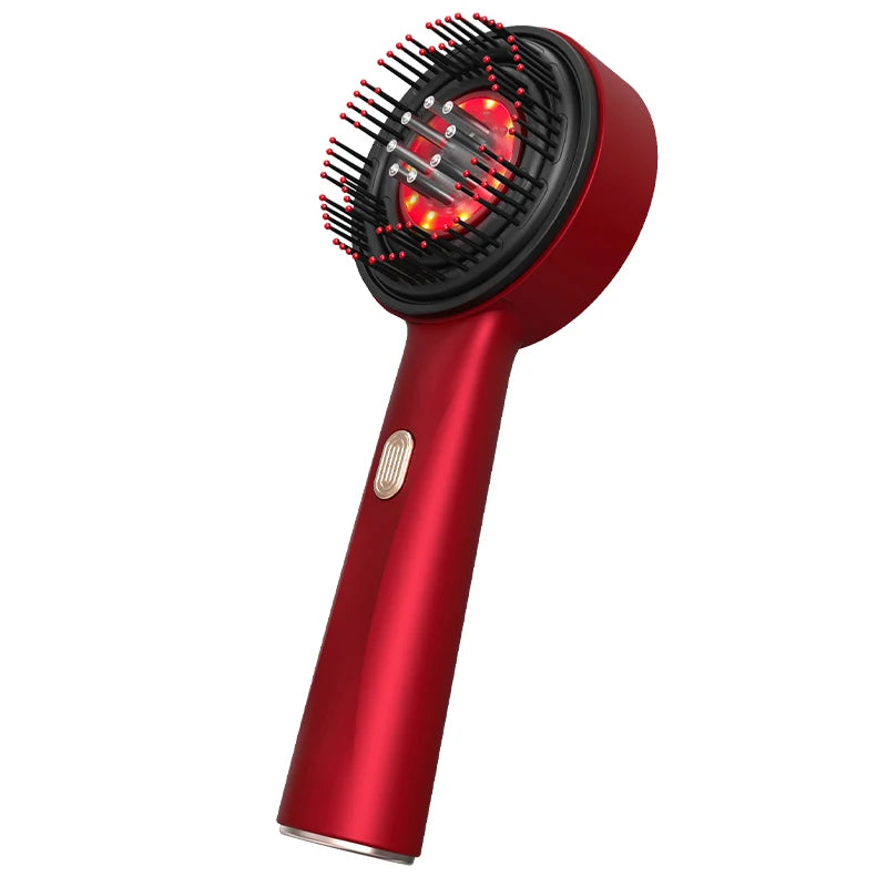 Electric Hair Care Comb – Red Light Scalp Massager with Liquid Infusion & Vibration Therapy