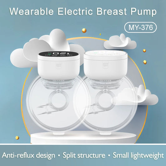 Wearable Breast Pump – Hands-Free Electric Breastfeeding Pump, Portable Automatic Breast Milk Pumping Machine for Mothers