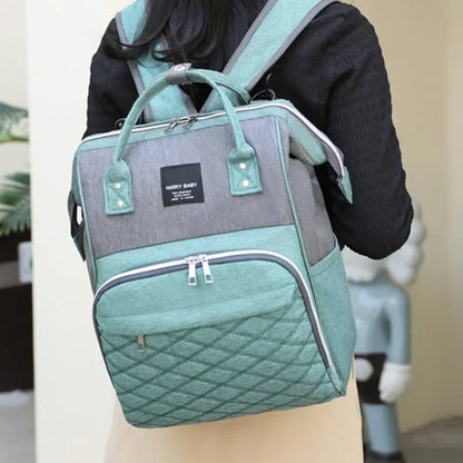 Large Capacity Diaper Bag Backpack with Changing Mat – Stroller Hanging Baby Nursing Bag