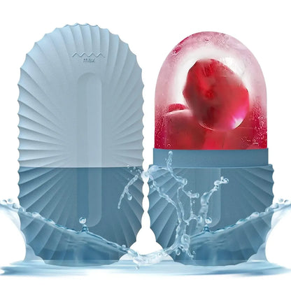 Ice Facial Roller – Skin Cooling Globe for Lifting, Contouring & Soothing Puffy Skin