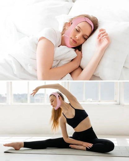 Reusable V Line Face Strap – Chin Up Mask for Double Chin & Face Lifting