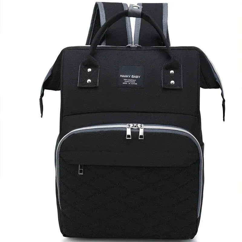 Large Capacity Diaper Bag Backpack with Changing Mat – Stroller Hanging Baby Nursing Bag