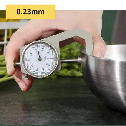304 Stainless Steel Frying Pan – Nonstick Skillet, Uncoated Cookware for Gas & Induction Stoves, Steak & Everyday Cooking Pot