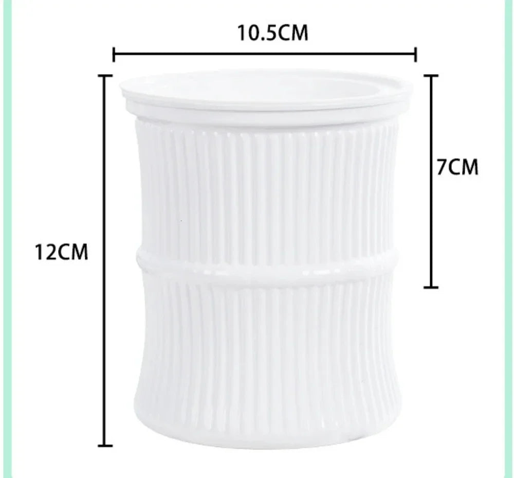 Self Watering Planter – Transparent Double Layer Hydroponic Flower Pot for Home & Office Plants