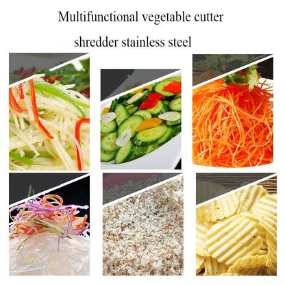 Stainless Steel 6-Sided Box Grater – Multifunctional Vegetable Slicer & Cheese Shredder
