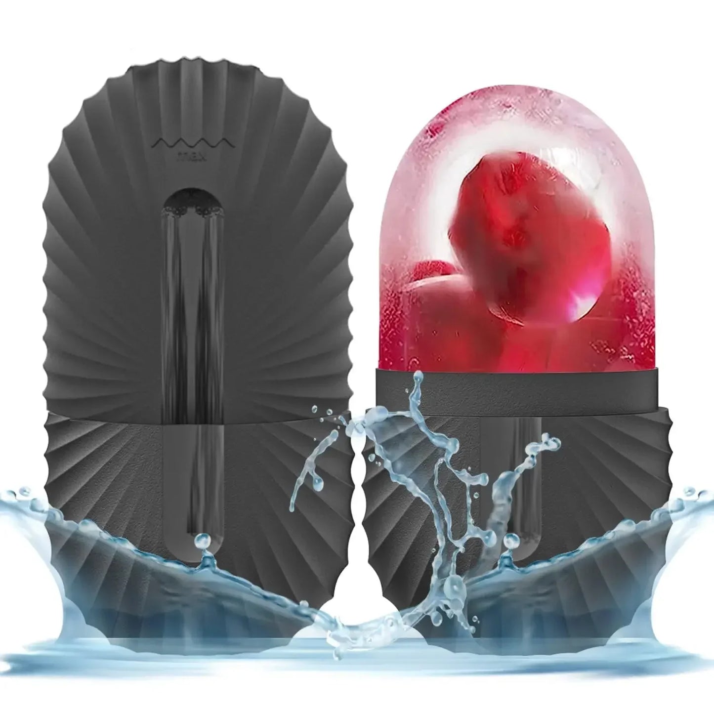 Ice Facial Roller – Skin Cooling Globe for Lifting, Contouring & Soothing Puffy Skin