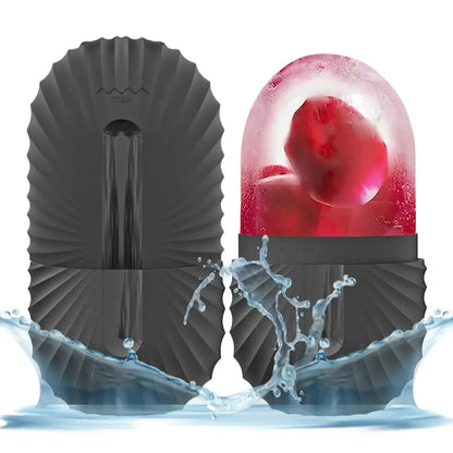 Ice Facial Roller – Skin Cooling Globe for Lifting, Contouring & Soothing Puffy Skin