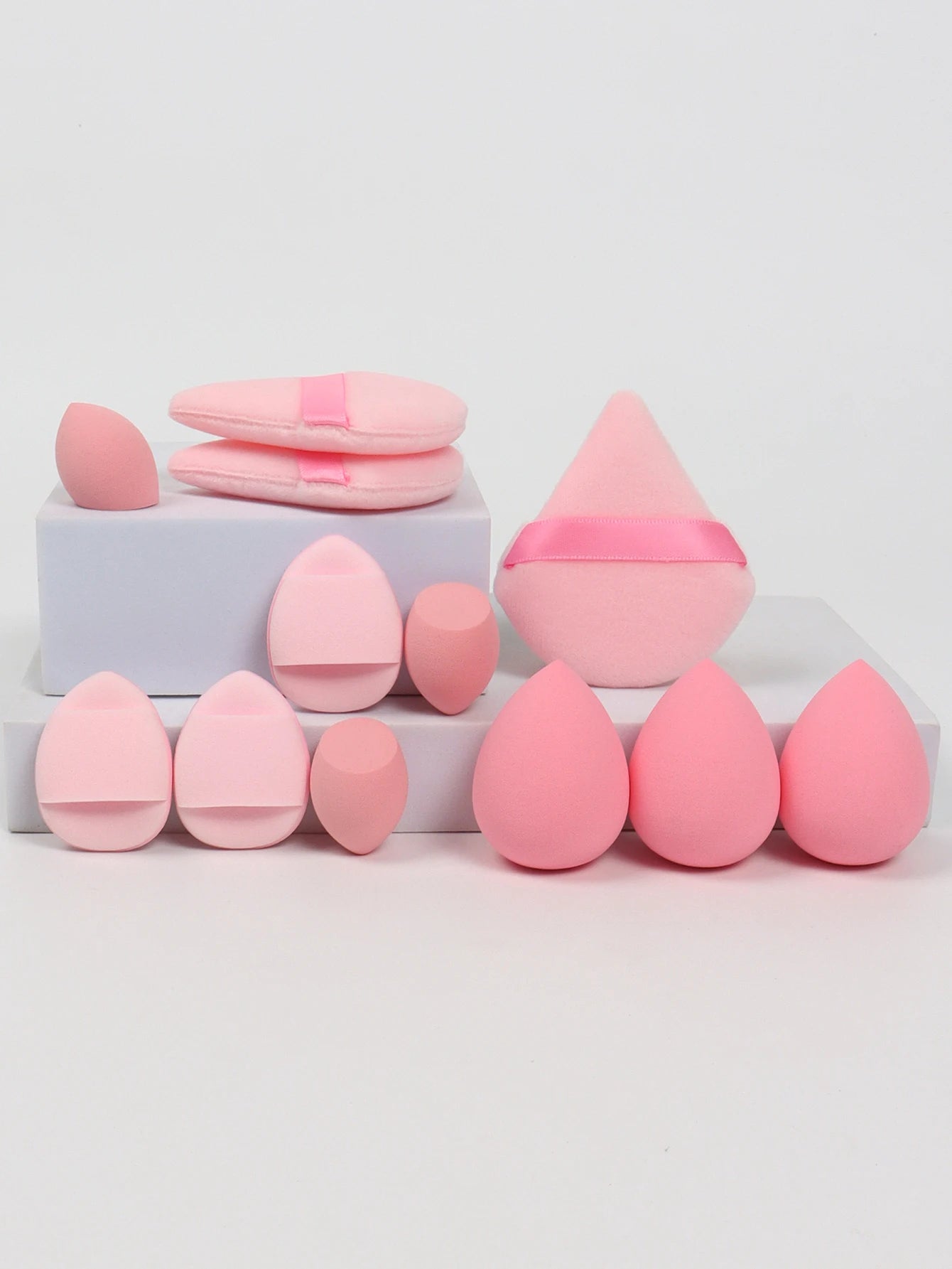 12-Piece All-Purpose Makeup Sponge & Puff Set