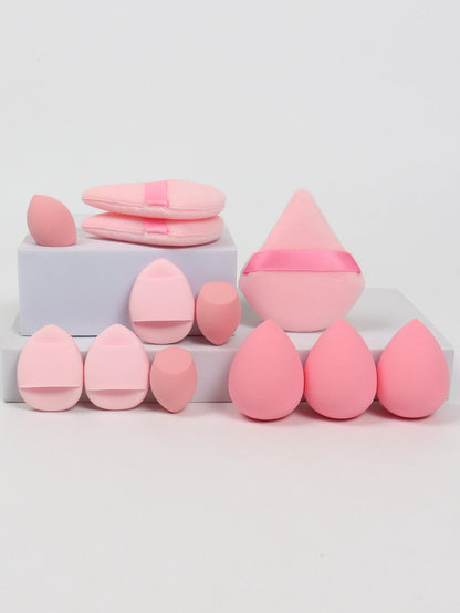 12-Piece All-Purpose Makeup Sponge & Puff Set